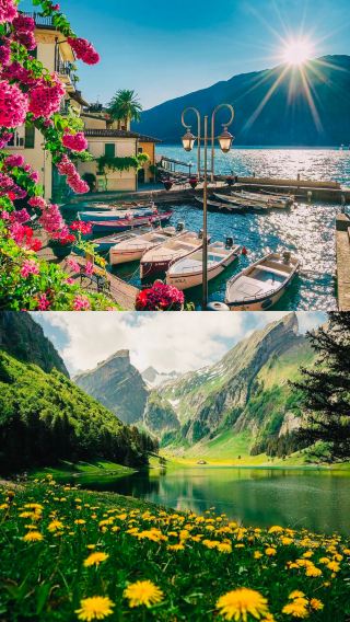 Dreamy Alpine Lakes and Mountains