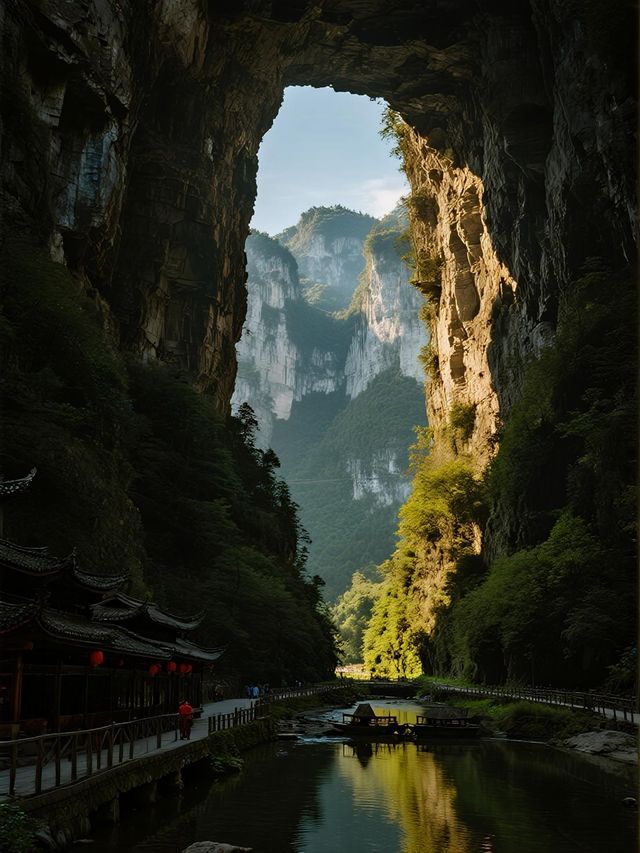 德夯大峽谷的秋天，是湘西最野性的山水畫廊