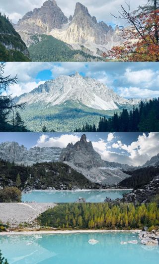 A hidden gem for hiking in the Dolomites! The scenery along the way to this lake is crazier than the destination itself