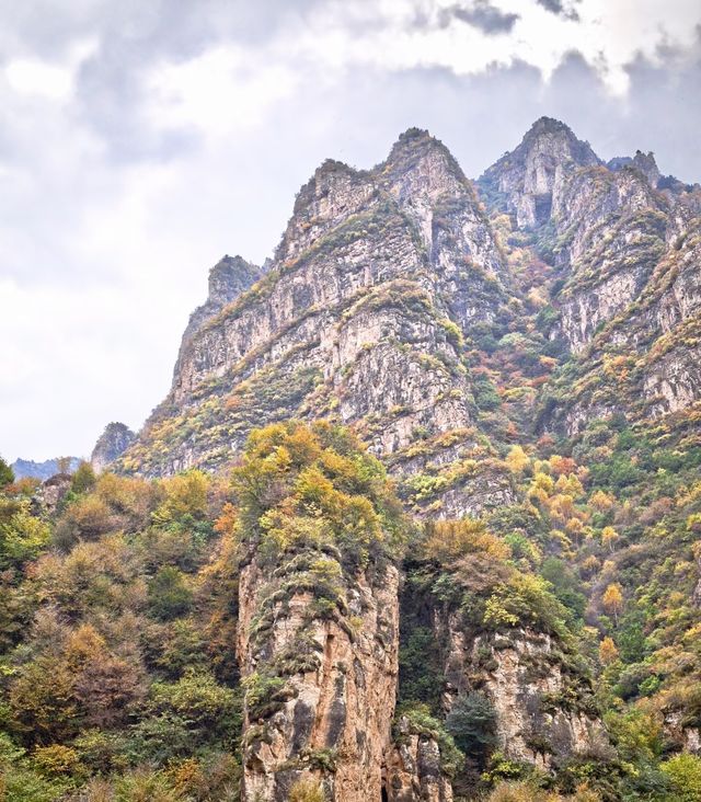 阜平山的深秋美景解鎖啦｜把北方的美景變成了油畫