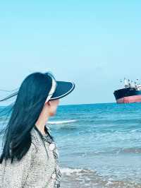 威海團建瘋玩實錄!沙灘作畫+藍海治癒力拉滿