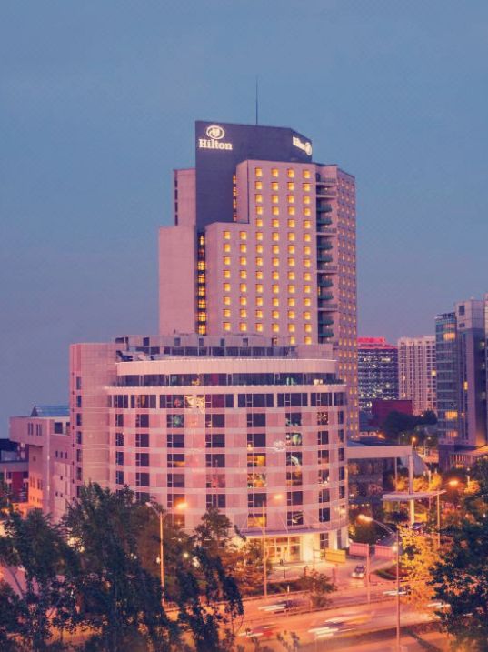 京希爾頓酒店入住體驗