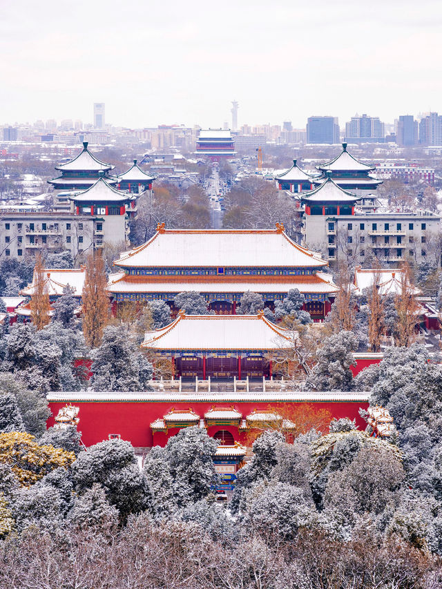 降溫了，開始期待北京的初雪