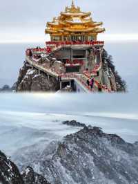 下雪天的老君山怎麼人更多呢?