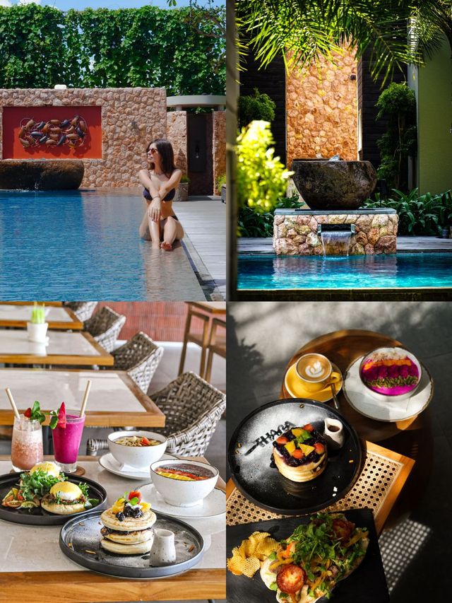 長谷寶藏酒店泳池太治癒了！