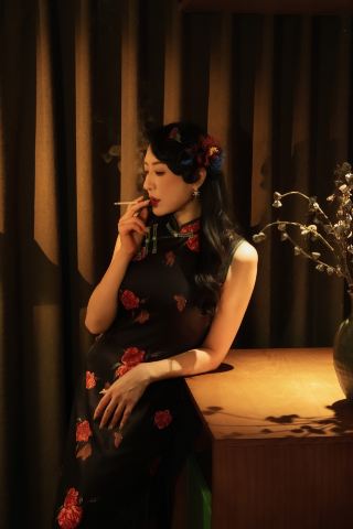 A dream of the Republic of China, autumn in half a mountain city