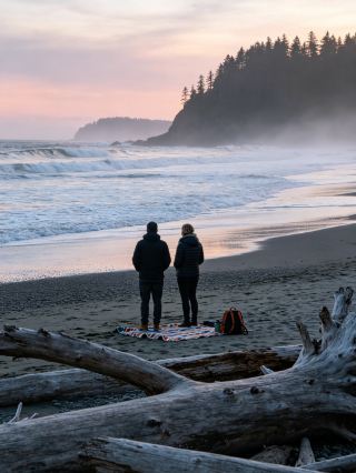 .Vancouver Island summer hiking | complete guide to Pacific Rim National Park rainforest and white sand beaches