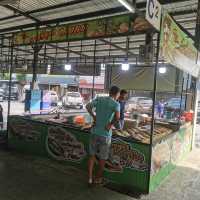ตาเรืองปลาเผา ที่ตลาดฐานเพชร​นนท์​ 