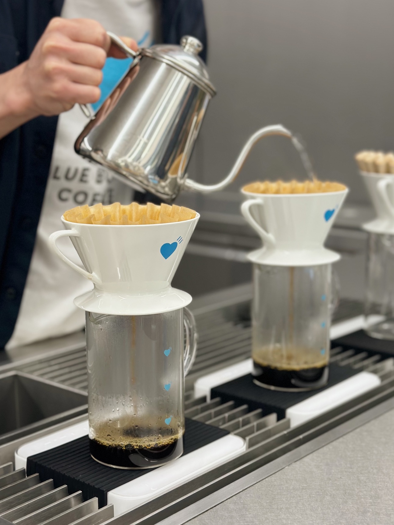 There's a slick new Blue Bottle Coffee in Human Made's Harajuku store