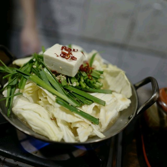 두근두근여름휴가 일본 후쿠오카의 모츠나베 맛집 하카타멘모츠야