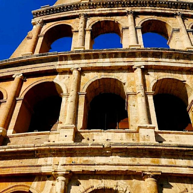 @ THE COLOSSEUM IN ROME!