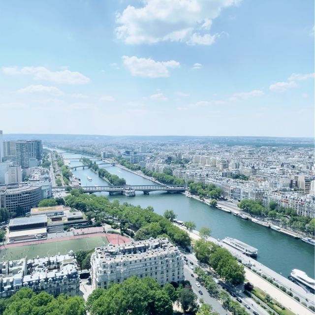 Amazing view from Eiffel Tower