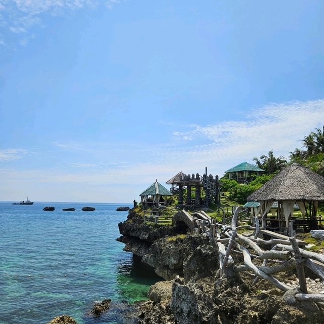 Clear blue waters and white sandy beaches