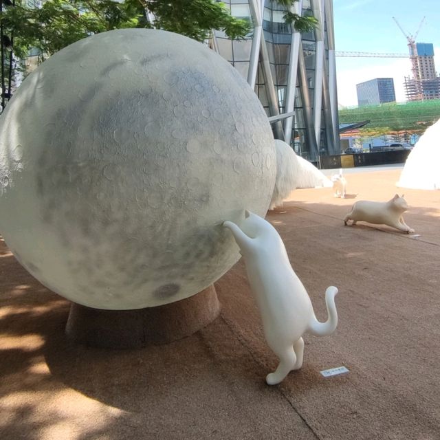 ✨打卡深圳灣萬象城巨型貓咪主題展🐱✨