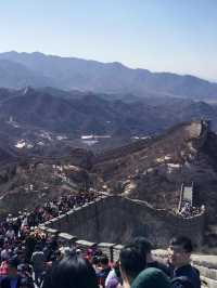 A true man shall Discover Great Wall of China