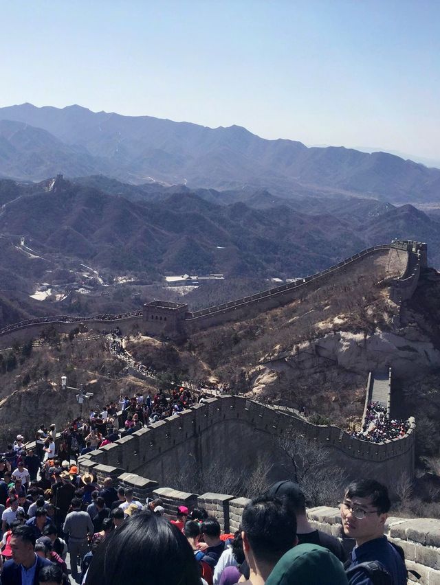 A true man shall Discover Great Wall of China