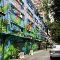 Street Art Jalan Rembia in Malaysia