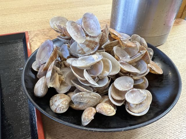 あさり爆盛り！名物貝汁が食べれる山口のドライブイン
