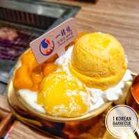 芒果糯米糍3.6牛乳雪花冰｜一韓燒
