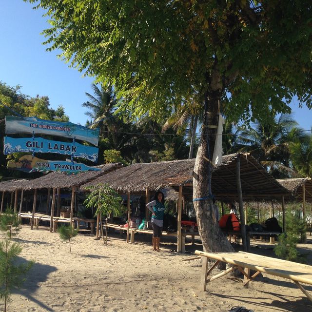 【インドネシア】透き通る海”Pulau Gili Labak“