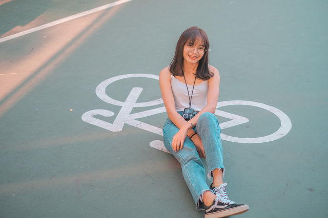 📸ถ่ายรูป @สะพานเขียว
