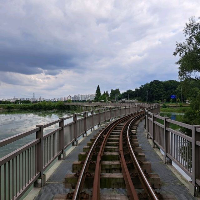 韓國景點😍義王鐵道自行車☺️40分鐘邊踩單車邊睇靚風景📸