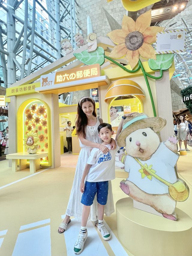 超萌倉鼠助六登陸朗豪坊