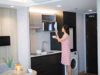 โรงแรมกลางเมืองพัทยา ห้องพักสวยมากเลย 