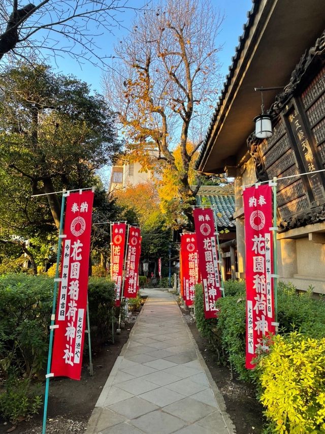 【東京都/花園稲荷神社】上野公園のフォトスポットとなっている神社