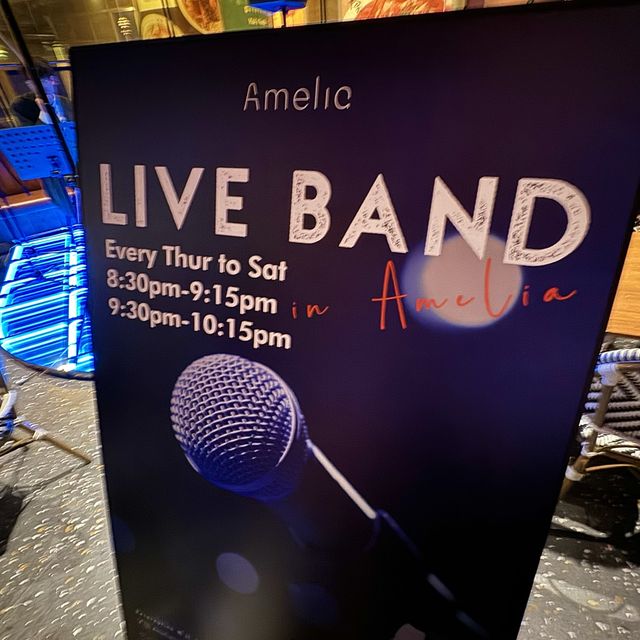 米芝蓮海景餐廳. Live Band🎸有氣氛🎶