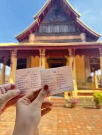 วัดสีสะเกด หรือวัดสะตะสะหัสสาราม 📍เวียงจันทน์