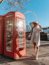 My fave spot to watch the London Eye! 🇬🇧 