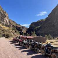 ATV in the Andes Mountain