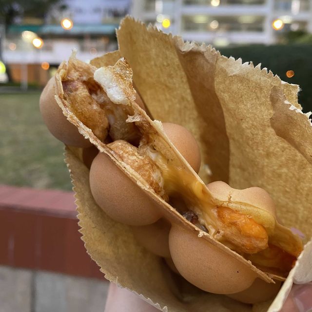 😍😍😍去朝聖 | 人氣創意｜豬柳蛋雞蛋仔 🤤🤤🤤