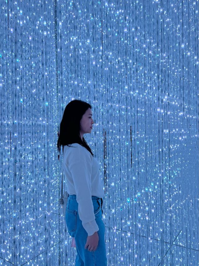 澳門其中一個最火紅的景點😍 #teamLab 無買錯飛～^_^入面好靚又好玩！