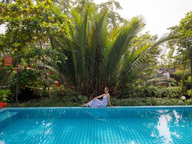 รีสอร์ทริมน้ำอัมพวา บรรยากาศดีมากเลยนะ