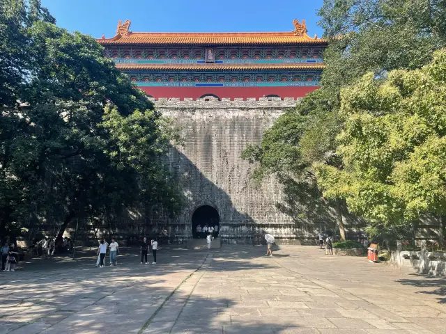 明太祖朱元璋的皇帝陵明孝陵