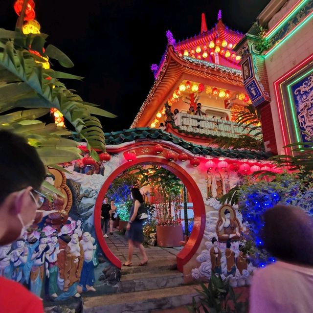 one of the biggest iconic temple at Penang one of the biggest iconic temple at Penang