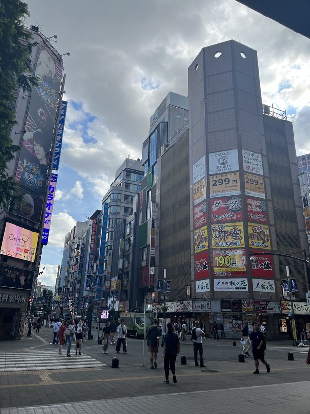 Kabukichou Street in Shinjuku.