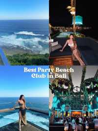 Where to party from Day 👉🏻 Night in Bali!