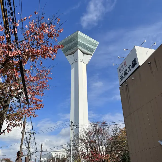 函館地標：五稜角塔🍂