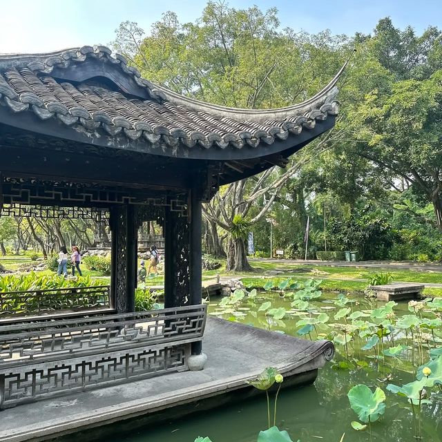 สวนจีนกลางกรุง 🇨🇳🛖