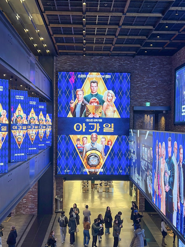 영화속으로 들어가는 분위기 포토존 팝업💙