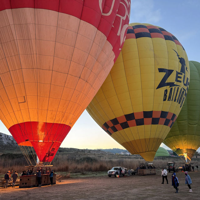 Unforgettable hot air experience Pamukkale