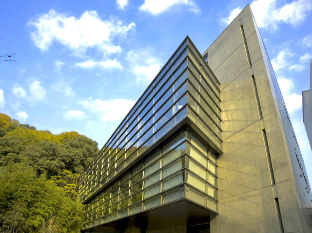 A glass museum in Matsuyama