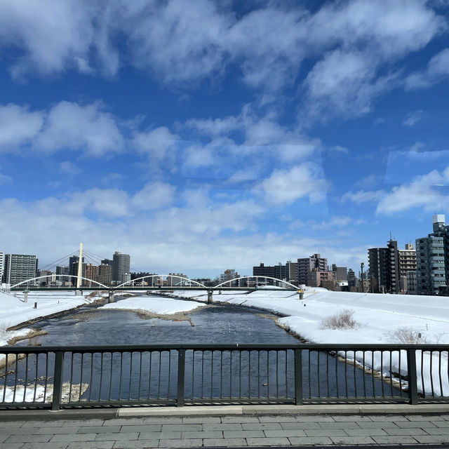 北海道 下雪超級漂亮