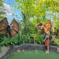 Dino Park Phuket Mini-golf ที่มาในตีม Jurassic 