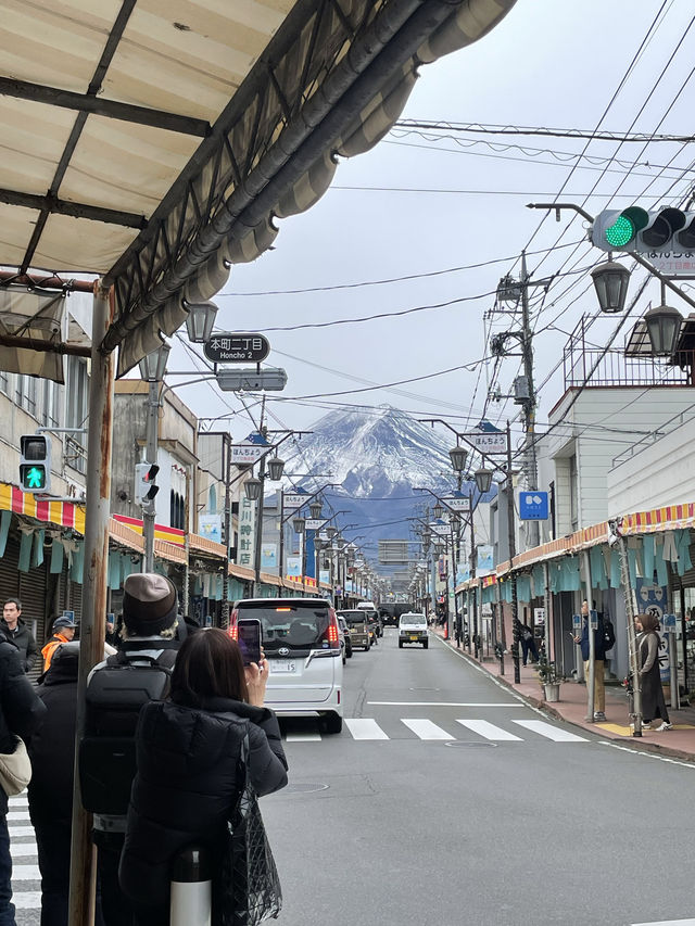 도쿄에 가면 꼭 보고와야하는 후지산  🗻