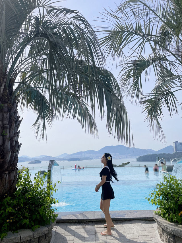 여수 신상 깔라까다호텔 수영장 찐 후기!