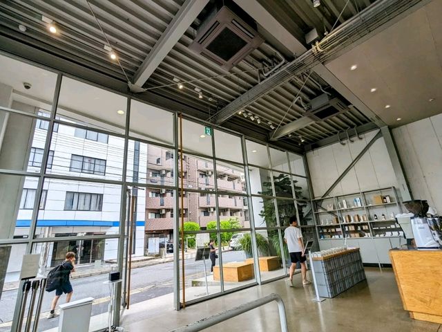 日本東京-東京第一間blue bottle coffee：清澄白河店